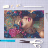 Mousseline Beau papier de fond de découpage artistique (Artisanat)