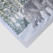 Mousseline Beau papier de fond de scène de Wolfhound irlandai (Détail)