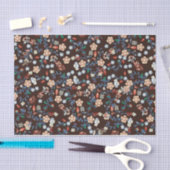 Mousseline Beau papier de tissus floraux brillants (Artisanat)