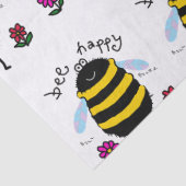 Mousseline Beau papier Tissu Abeille (Détail)