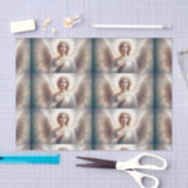 Mousseline Beau papier Tissu Angel (Artisanat)