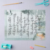 Mousseline Beauté pour les cendres papier Tissu renard vertic (Artisanat)