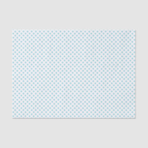 Mousseline Bébé bleu Polka papier de fond