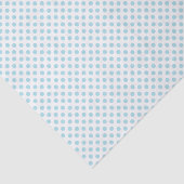 Mousseline Bébé bleu Polka papier de fond (Détail)