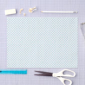 Mousseline Bébé bleu Polka papier de fond (Artisanat)