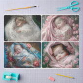 Mousseline Bienvenue Papier Tissu Bébé (Artisanat)