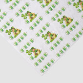 Mousseline Bière papier de la Saint Patrick (Détail)