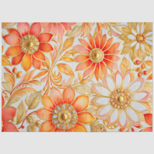 Mousseline Bijoux byzantin coloré Papier de tissus