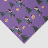 Mousseline Black Girl Magic Christmas Wrapper Papier (Détail)