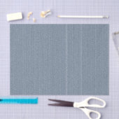 Mousseline Bleu de corde de baseball 08-TISSUE PAPIER WRAP (Artisanat)