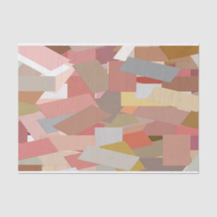 Mousseline Blocs de corail 5050 papier de tissu