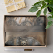 Mousseline Bloody Lady Pirate Capitaine Découpage papier (Cadeau)