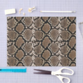 Mousseline Boa Constrictor Snakeskin Tissu Papier (Artisanat)