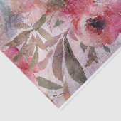 MOUSSELINE BOHO GRUNGE FLORAL COLLAGE DÉCOUPAGE TISSUE PAPIER (Détail)