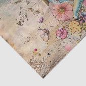 MOUSSELINE BOHO TEA PARTY DECOUPAGE TISSUE PAPIER (Détail)