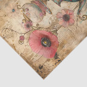 MOUSSELINE BOHO TEA PARTY DECOUPAGE TISSUE PAPIER (Détail)