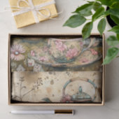 MOUSSELINE BOHO TEA PARTY DECOUPAGE TISSUE PAPIER (Cadeau)