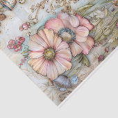 MOUSSELINE BOHO TEA PARTY DECOUPAGE TISSUE PAPIER (Détail)