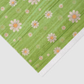 Mousseline Bois Floral Moderne Papier Tissu Populaire (Détail)