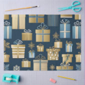 Mousseline boîte de noël papier de tissu (Artisanat)