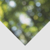 Mousseline Bokeh Abstrait au papier tissu du printemps (Détail)