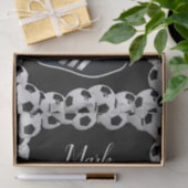 Mousseline Boules de soccer en papier de tissus (Cadeau)