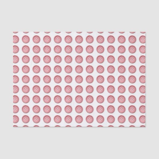 Mousseline Bouton rose mou Motif papier (Recto)