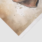 Mousseline Boxe à vapeur Chien 1 papier découpage (Détail)