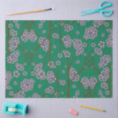 Mousseline Branches particulières Papier de tissus (Artisanat)