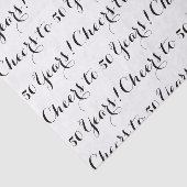 Mousseline Bravo à 50 ans papier de tissus (Détail)