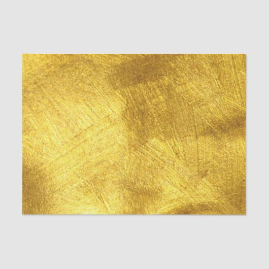 Mousseline Bright Gold Peinture Strots Tissu Papier (Recto)