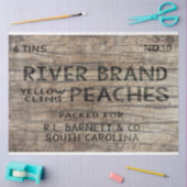 Mousseline Brochures fluviales - Papier de découpage (Artisanat)