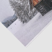 Mousseline Cabine d'hiver le plus fou jamais! Papier Mousseli (Détail)