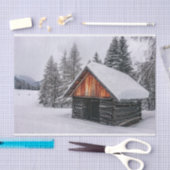 Mousseline Cabine d'hiver le plus fou jamais! Papier Mousseli (Artisanat)