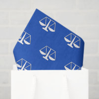 Cadeaux de fête de juriste en papier mouchoir