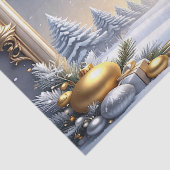 Mousseline Cadres de Noël Papier Tissu de vacances (Détail)