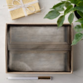 Mousseline Caoutchouc rustique rougeâtre déroupage papier de  (Cadeau)