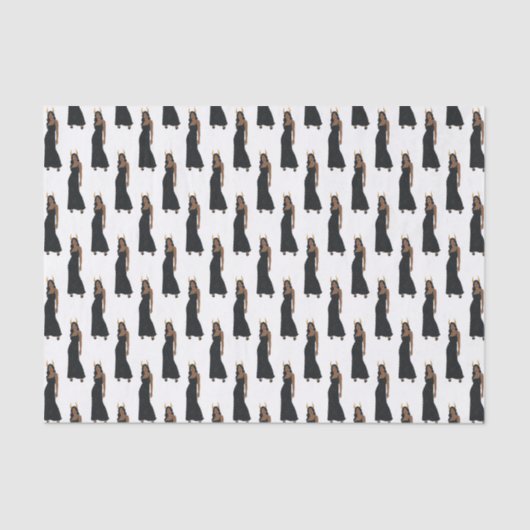 Mousseline Capricorne Zodiac papier Tissu (Recto)