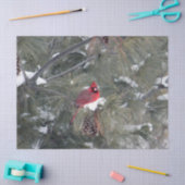 Mousseline Cardinal 3093 Papier Tissu (Artisanat)