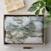 Mousseline Cardinal En Hiver Pine Tree Tissu Papier (Cadeau)