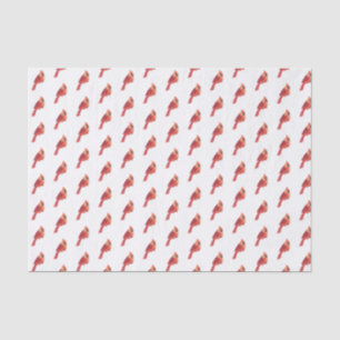 Mousseline Cardinal rouge papier de tissus