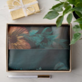 Mousseline Carlin en Florals 2 découpage papier (Cadeau)