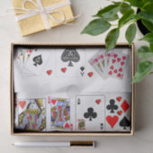 Mousseline Cartes de lecture sur papier tissu (Cadeau)