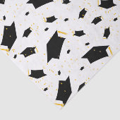 Mousseline Célébration des diplômes - Papier Tissu (Détail)