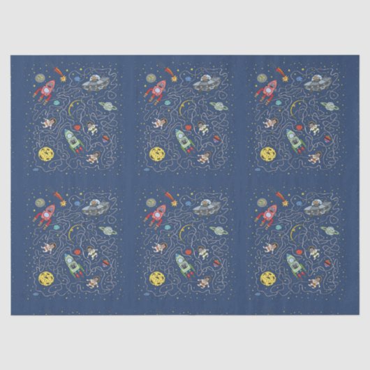 Mousseline Chats en papier de tissu spatial (Recto)