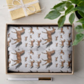 Mousseline Cheval en papier de tissu décoratif (Cadeau)