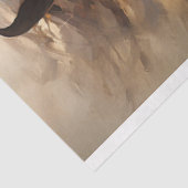 Mousseline Cheval Sauvage 2 Papier Découpage (Détail)