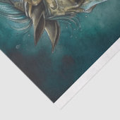 Mousseline Cheval Steampunk 1 papier découpage (Détail)