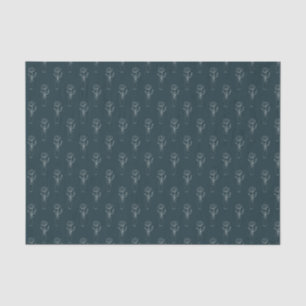 Mousseline Chic Bohème Floral Logo Main Papier Tissu