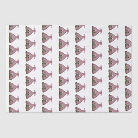 Mousseline Chiens peints à la main de Staffordshire Papier de (Recto)